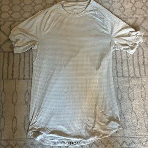 Lululemon White Dry Sense Shirt